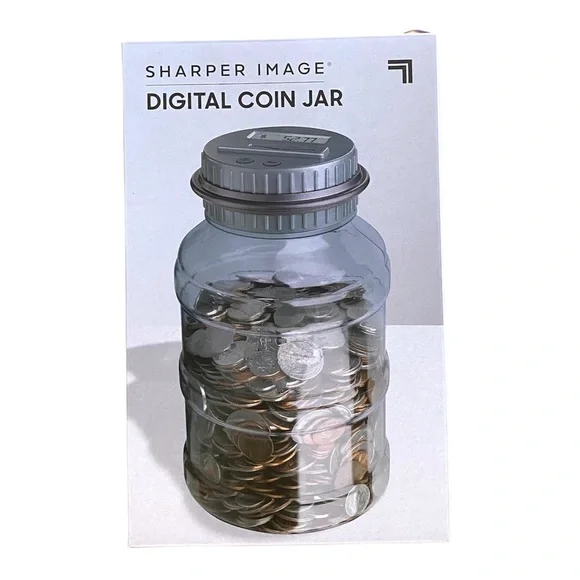 Sharper Image Digital Coin Jar - Picture 3 of 6